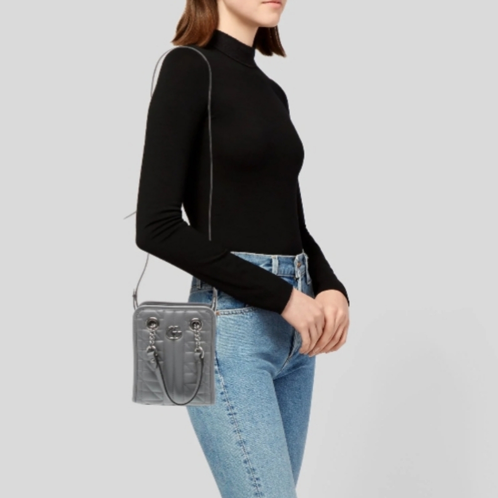 Gucci GG Marmont Crossbody Leather Handbag - Picture 2 of 11